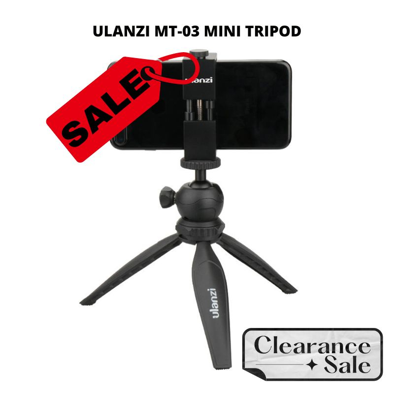 Ulanzi Recording Video Vlog Kit อุปกรณ์เสริมขาตั้งกล้องไมโครโฟนไฟ LED ที่หนีบโทรศัพท์ Vlogger Conten