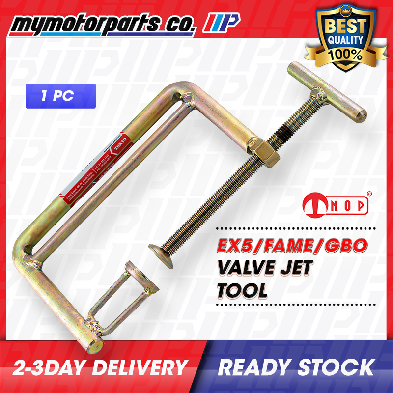 NOP (TOKYO) MOTORCYCLE VALVE JET [G-Shape] เครื่องมือสําหรับ EX5 / FAME / GBO