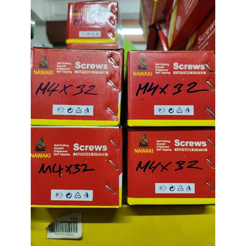 M4x 32mm (11/4") สกรูชิปบอร์ด 900G