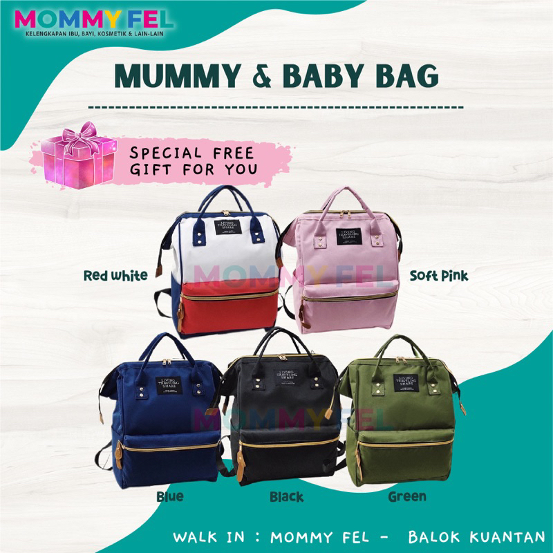 MUMMY BAG BABY BAG DIAPERS BEG MOMMY