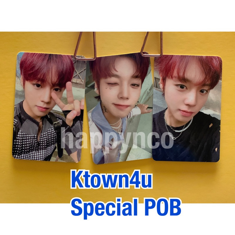 PARK JIHOON [THE ANSWER] 6th Mini Album Ktown4u POB Photocard   ที่จอดรถ JI HOON ลําดับที่สองดาว PAR