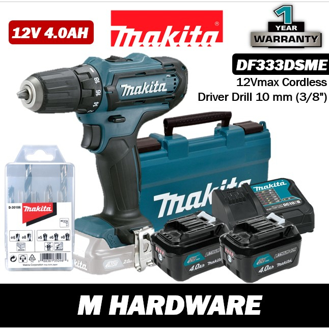 MAKITA DF333DSME / DF333DWAE / DF333DWYE / DF333DZ 12Vmax สว่านไดร์เวอร์ไร้สาย 10MM (3/8")