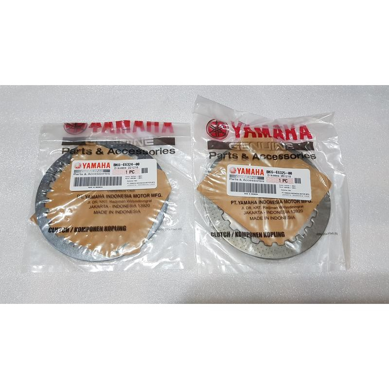 YAMAHA R15 V3 R15V3 จานคลัทช์ 2 B2S1 PLAT KOPLING 2 BK6-E6355-00 / จานคลัทช์ 1 BK6-E6324-00