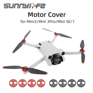 Sunnylife ฝาครอบมอเตอร์ อลูมิเนียมอัลลอยด์ สําหรับ DJI MINI 3 PRO / MAVIC MINI 2 SE