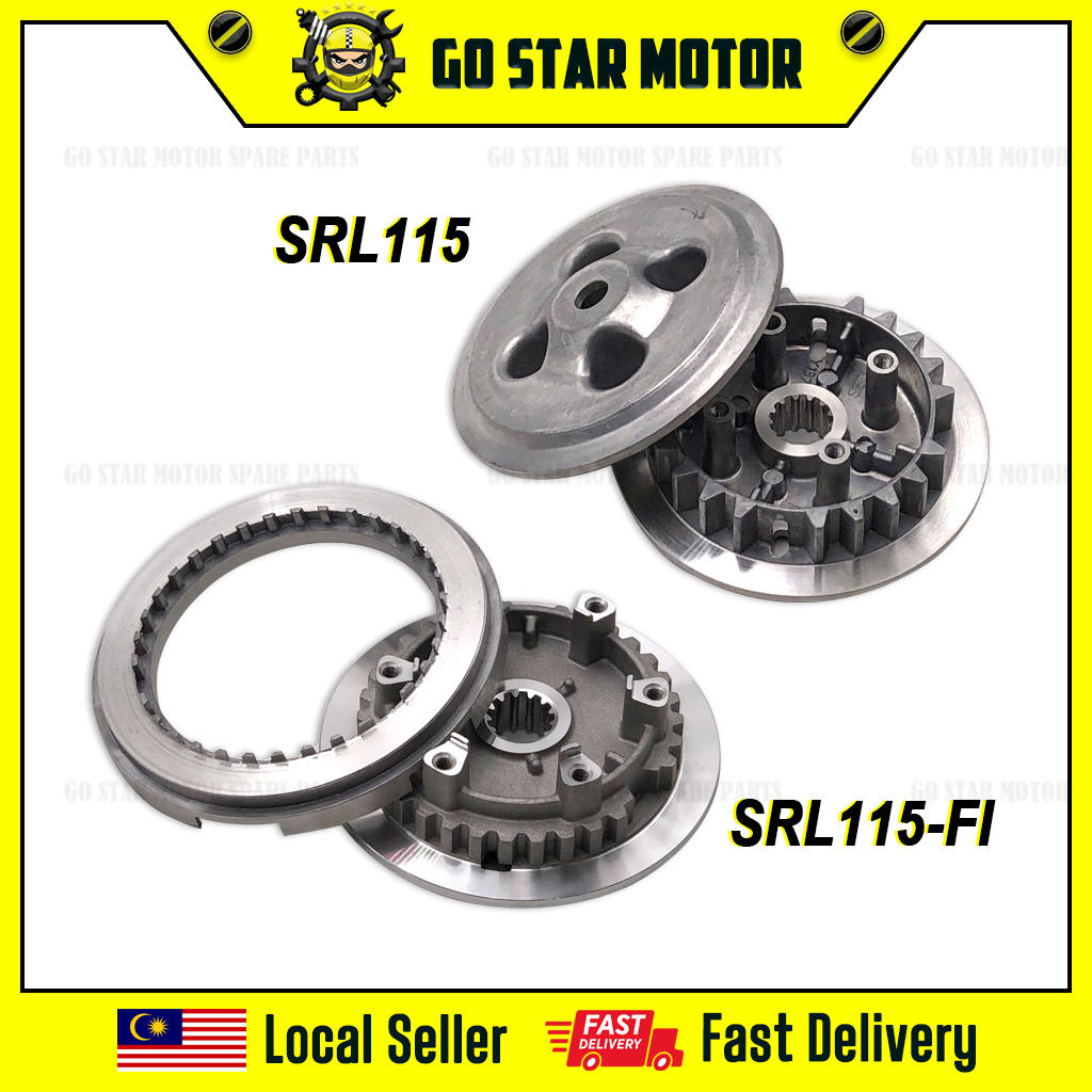YAMAHA SRL LAGENDA SRL115 SRL115FI LAGENDA115 LAGENDA115FI Clutch Boss Clutch Pressure Plate Rumah C