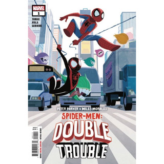 Peter Parker &amp; Miles Morales Spider-Men: Double Trouble - COMPLETE SET หนังสือการ์ตูน - MARVEL COMICS จํานวน 4 ชิ้น