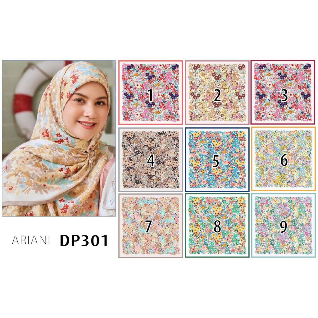 TUDUNG ARIANI BAWAL KHLOE TWILL