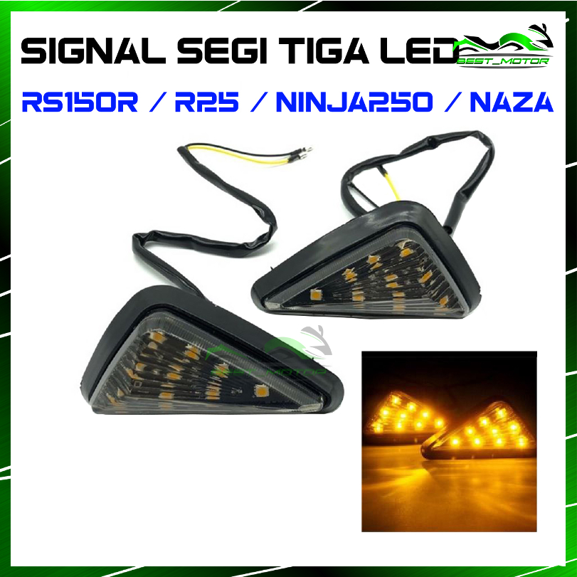 SIGNAL LED ด้านข้างขับเคลื่อน YAMAHA LED BODY FAIRING รถจักรยานยนต์ Superbike R15 R25 Y15 Y15Z
