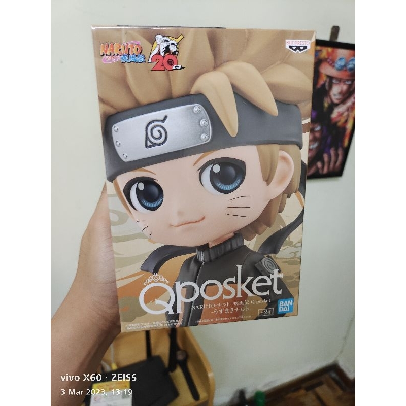 (Oversea ver) Banpresto Naruto Shippuden Qposket ver.B Uzumaki Naruto