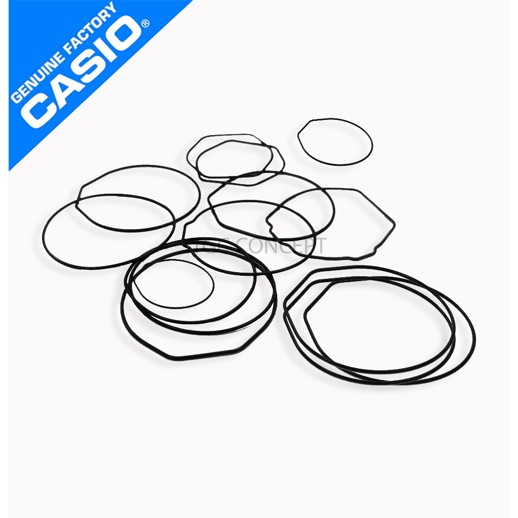 O-RING / O RING / BACK GASKET SEAL REPLACEMENT PARTS สําหรับ G-SHOCK / CASIO / OCEANUS WATCH