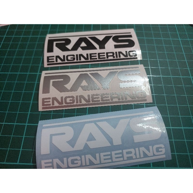 สติ๊กเกอร์ RAYS ENGINEERING วัสดุ oracle 651
