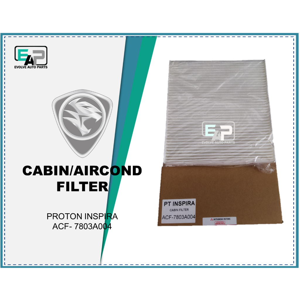 Aircond / ไส้กรองห้องโดยสาร Proton Inspira ACF-7803A004