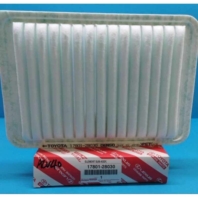 Toyota camry acv40 / acv50 กรองอากาศ กรองเครื่องยนต์ 17801-28030 penapis udara enjin