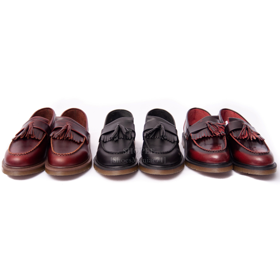 DR MARTENS รองเท้าโลฟเฟอร์ ประดับพู่ ลาย Martens