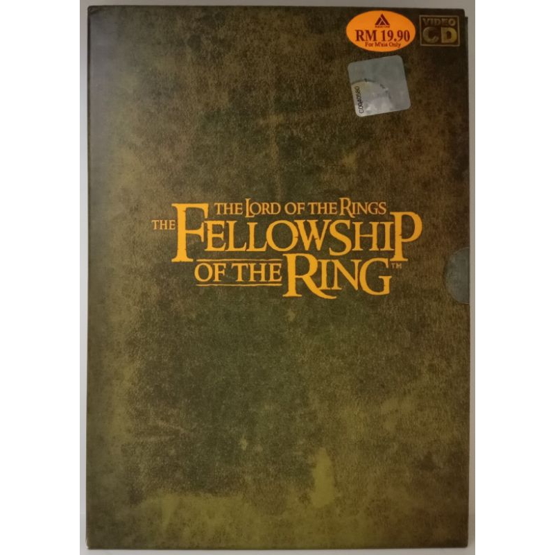 [วีซีดีมือสอง](ภาพยนตร์)The Lord Of The Rings: The Fellowship Of The Ring(4VCD)