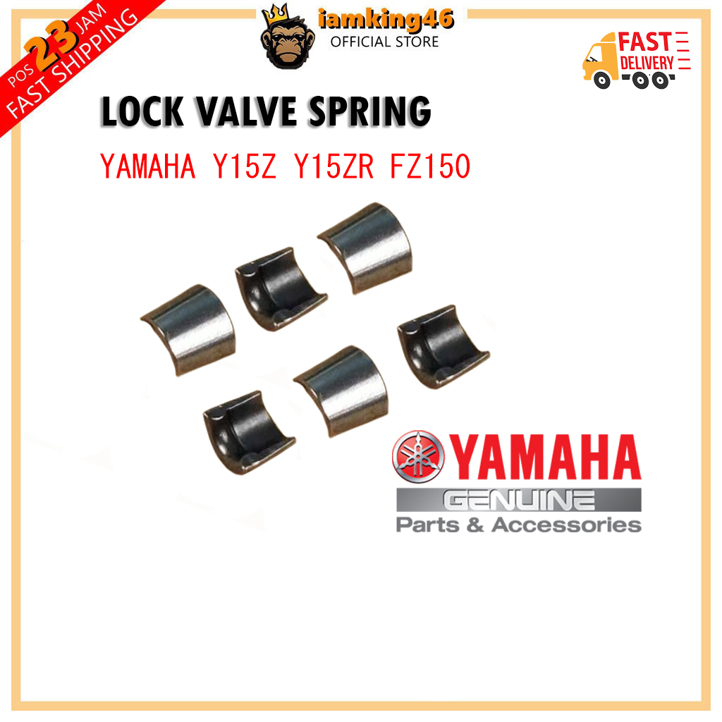 LC135 Y15 ล็อควาล์ว SPRING Y15Z Y15ZR FZ150 วาล์ว KEY 3S0-E2118-00 HARGA 1 BIJI