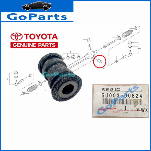 TOYOTA GT86 ZN6 SUBARU BRZ STEERING RACK BUSH SU003-00824