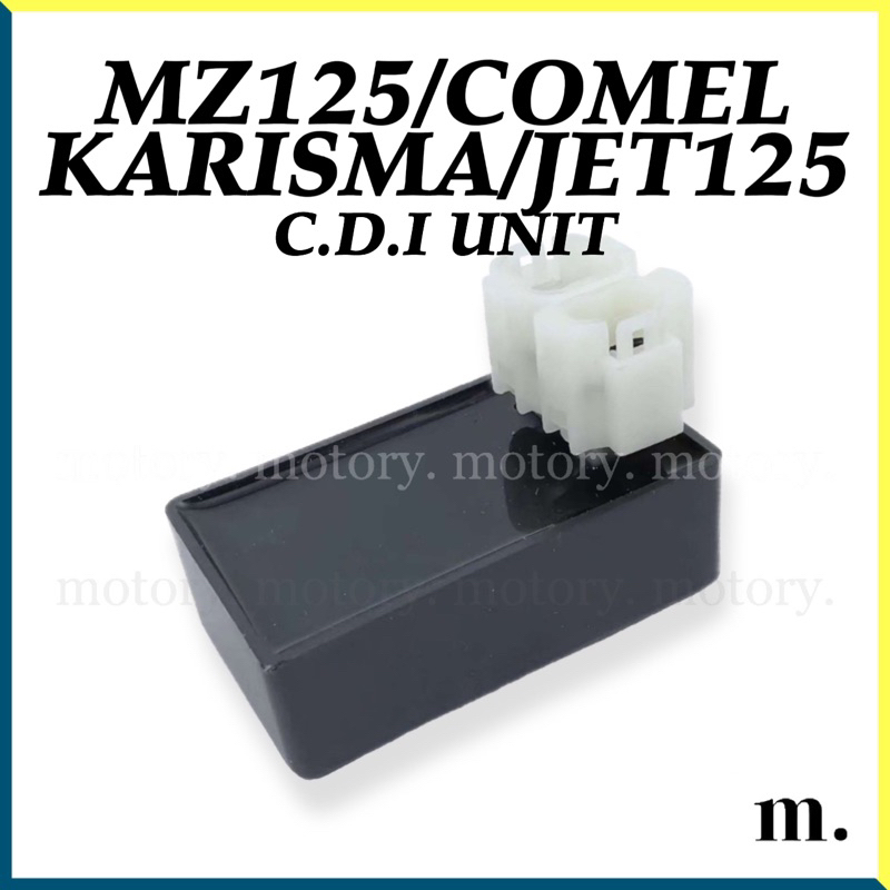 MZ125 / COMEL / KARISMA / JET125 - CDI UNIT (STANDARD) CDI UNIT ASSY MZ KARISMA 125 JETPOWER 125