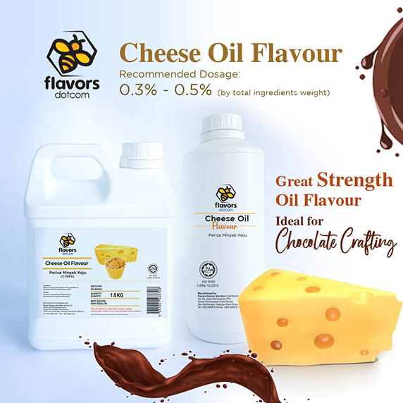 [HALAL] รส Dotcom Food Flavouring - น้ํามันชีส ฟลาโวร์