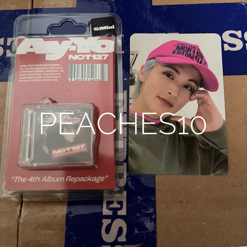 Nct127 ayyo doyoung smini + ชุดพีซีมาร์ค