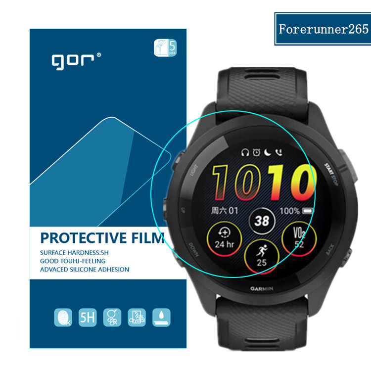 5 ชิ้น GOR Nano TPU Hydrogel Film Shock Absorption Screen Protector Guard สําหรับผู้เบิกทาง Garmin 2