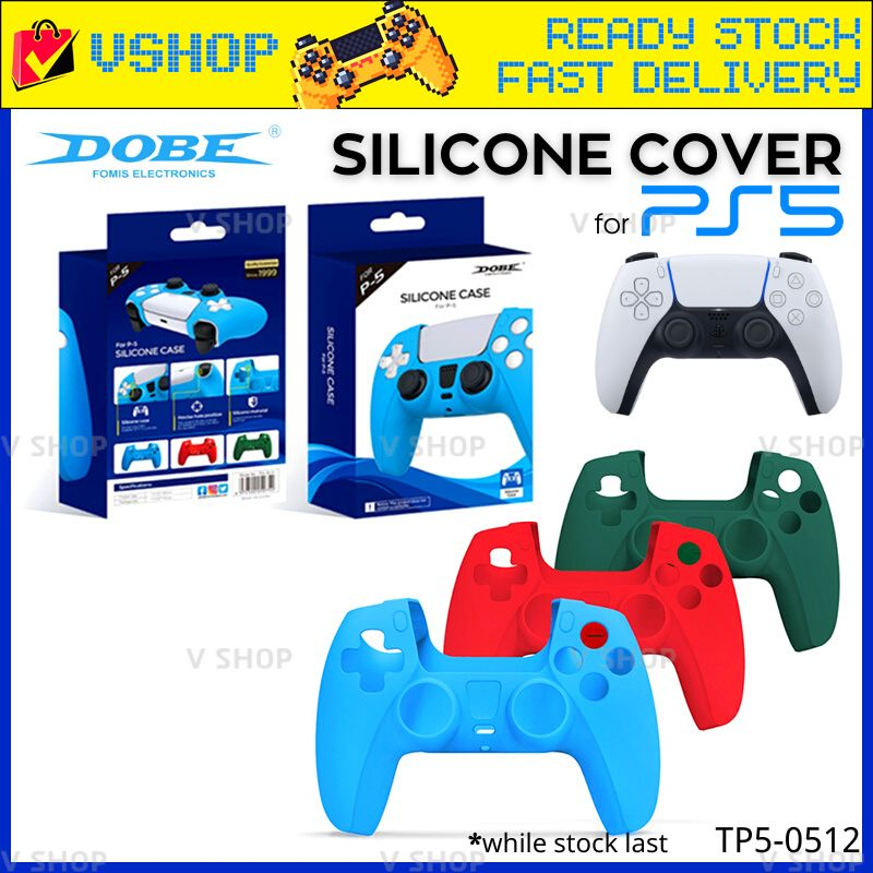 DOBE PS5 Dual Sense Controller ซิลิโคนฝาครอบป้องกันกันลื่น TP5-0512