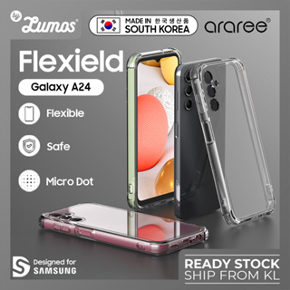 Araree Samsung Galaxy A24 เคสใส แบบนิ่ม ยืดหยุ่น ป้องกัน