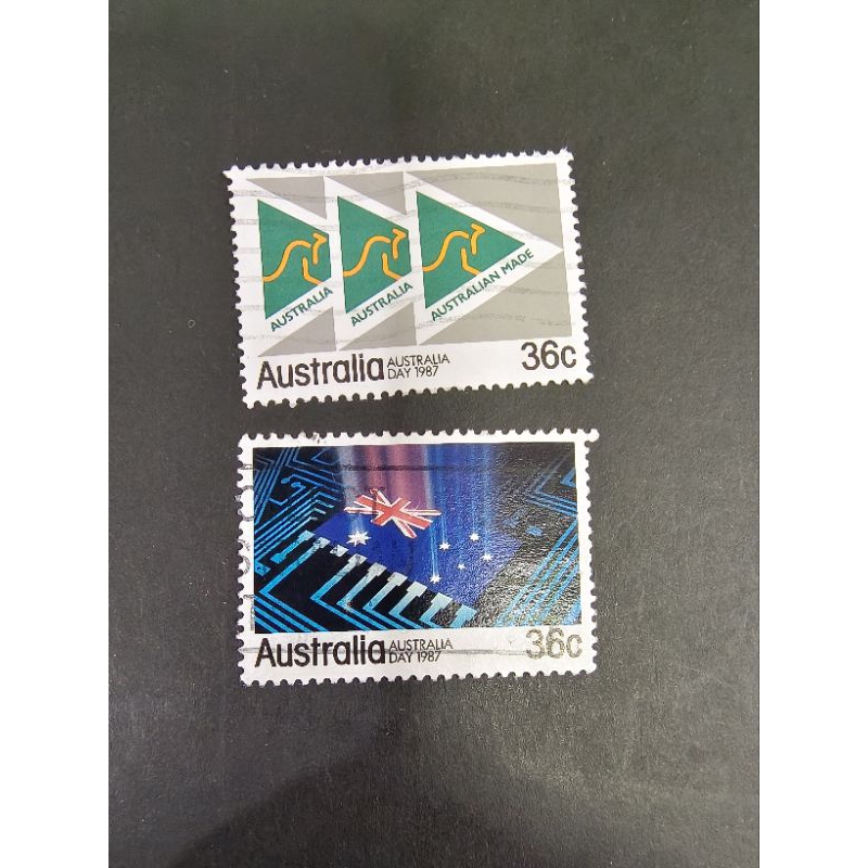 AUS29 1987 Day ครบชุด 2v มือสอง