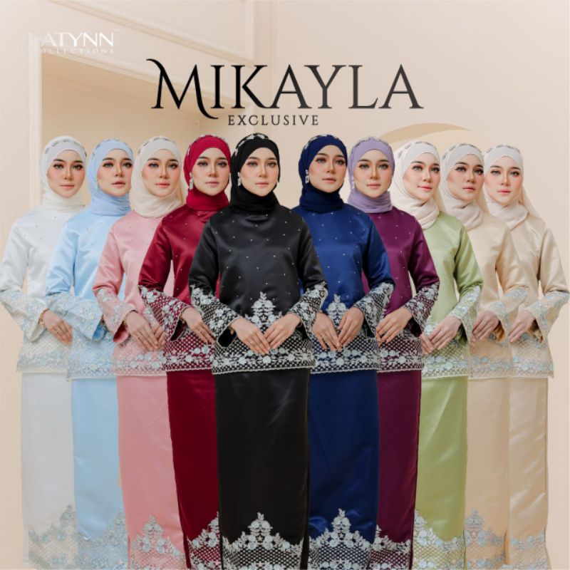 Kurung KEDAH LACE NIKAH TUNANG SANDING SISKA MIKAYLA พิเศษโดย FC PLUS SIZE S-2XL