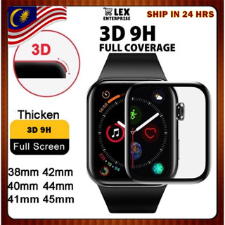 Iwatch i watch Case Series 8 7 6 5 4 3 SE 42 มม. 38 มม. 40 มม. 44 มม. 41 มม. 45 มม. 49 มม. กระจกนิรภัยกันรอยหน้าจอ Ultra HD