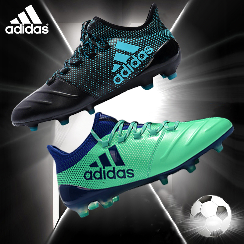 Adidas_x 17.1 รองเท้าหนังผู้ชายรองเท้าฟุตบอลกลางแจ้ง Kasut Bola Sepak รองเท้าฟุตบอล