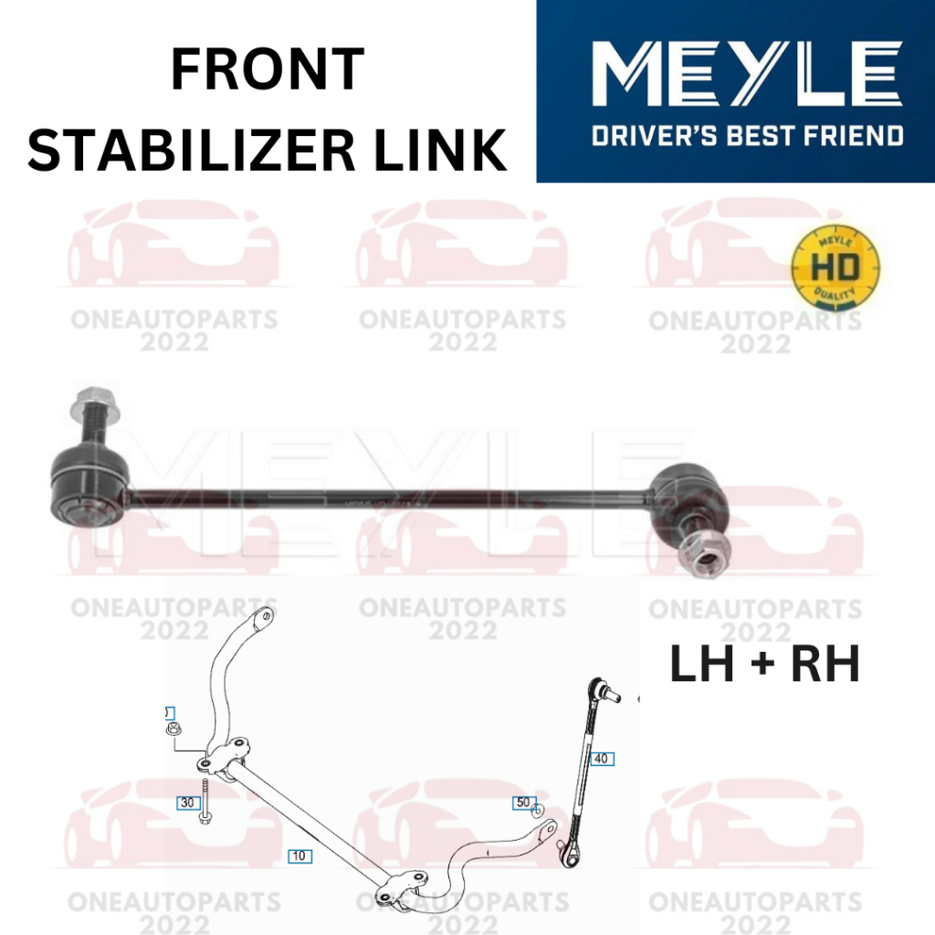 MEYLE HD (HEAVY DUTY) STABILIZER LINK MERCEDES BENZ W204 C204 C207 E250 E350 COUPE
