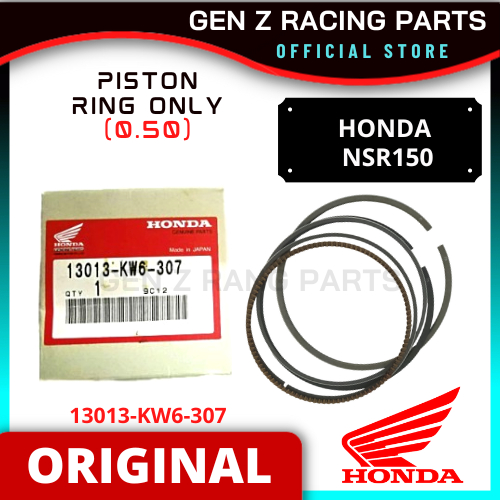 แหวนลูกสูบ Honda NSR NSR150 0.50 NOS (OE)
