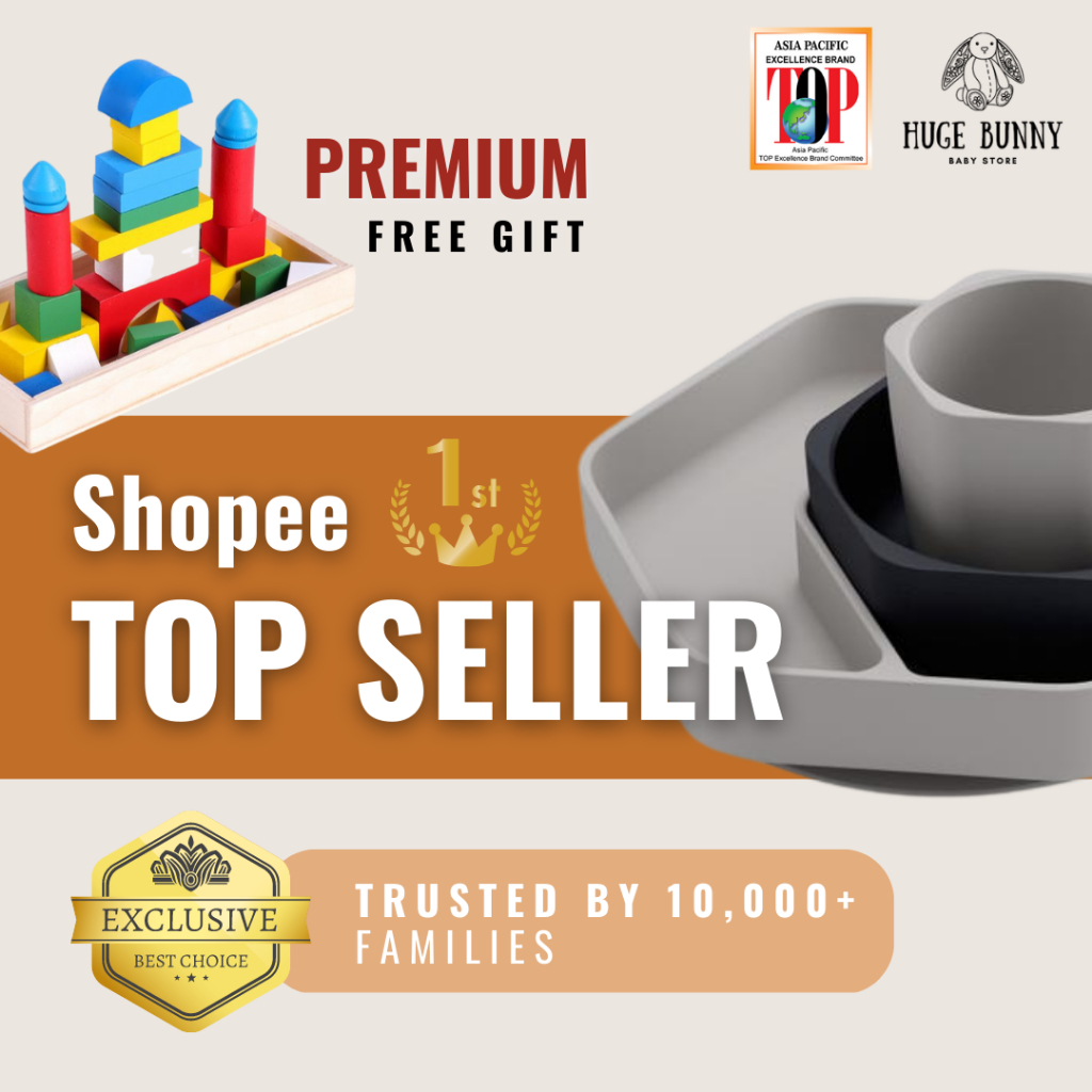 * 4 x * ชุดป้อนอาหาร HeOrShe Toddle ( เขาหรือเธอ )