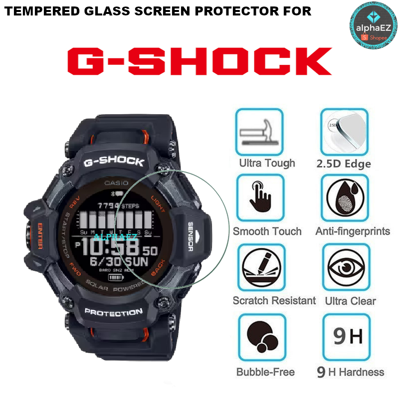 Casio G-Shock GBD-H2000-1A 9H นาฬิกาป้องกันหน้าจอกระจกนิรภัย Scratch Resist GBDH2000