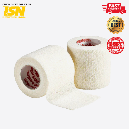 Mueller Tear-light Tape เทปกาวยืดหยุ่นน้ําหนักเบา 1 ม้วน (ขนาด : 2 in * 7.5 yd) กล่อง