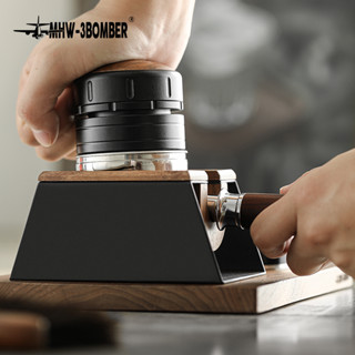 Mhw-3bomber แทมเปอร์กาแฟเอสเพรสโซ่ รีบาวด์ 58 มม. ปรับความลึกได้ สําหรับบ้าน คาเฟ่ บาริสต้า