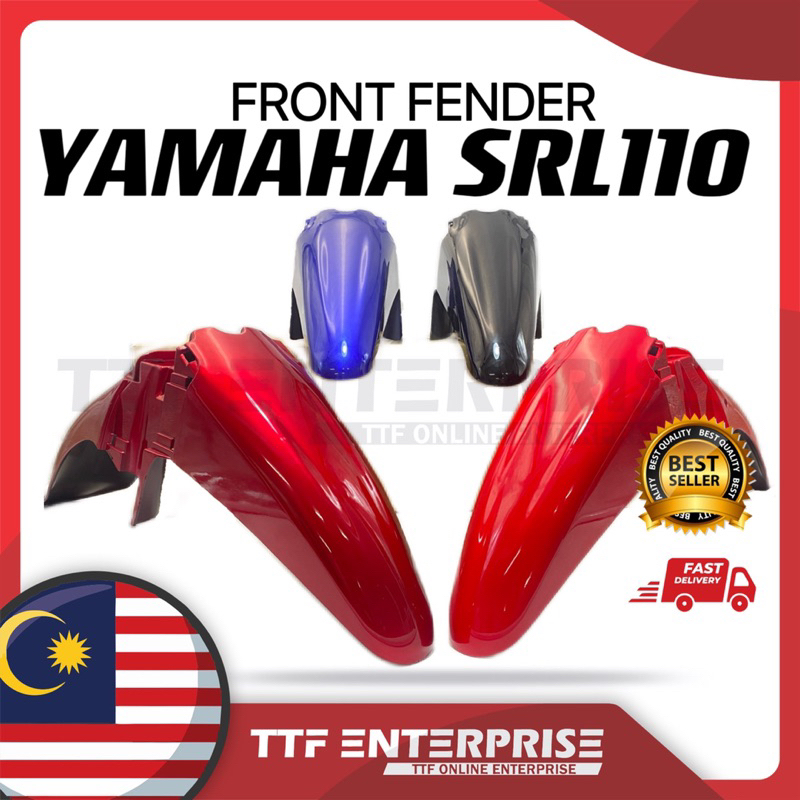 YAMAHA SRL110 FRONT FENDER MUDGUARD DEPAN MAGAT DEPAN SRL SRL 110 SRL110Z SRL110ZR SRL110 Z SRL110 Z