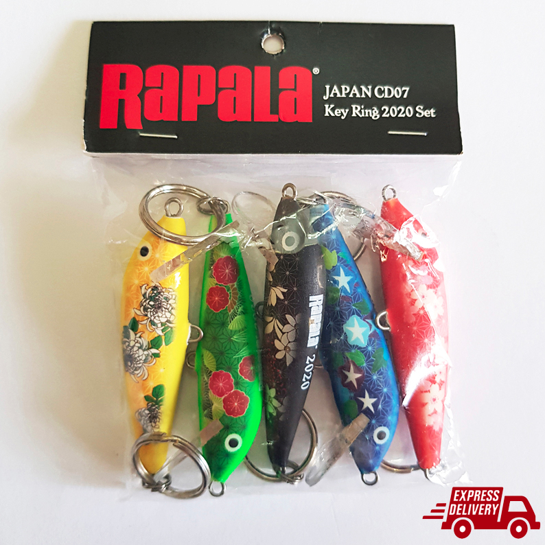 พวงกุญแจตกปลา Rapala Japan CD07 2020