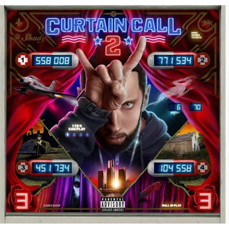 Eminem - Curtain Call 2 [รุ่นนําเข้า] CD 2CD