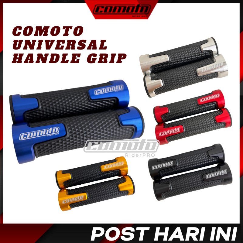 COMOTO Handle Grip คันเร่ง Hand Grip HandleBar Grip สําหรับ YAMAHA, HONDA, SYM, KAWASAKI, BENELLI