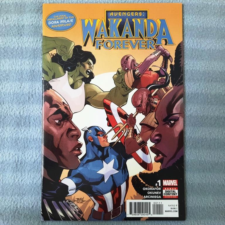 Wakanda Forever: Avengers 1 Terry Dodson Cvr (One-Shot) Marvel Comics (Nnedi Okorafor, Oleg Okunev)