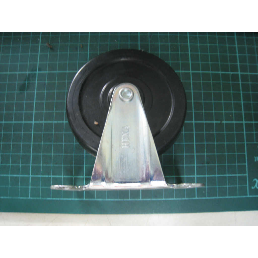 4 "RIGID PVC CASTOR/PVC CASTER ROLLER RODA TROLLEY WHEEL/5 "หมุน PVC CASTOR