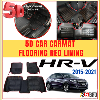 พรมปูพื้นรถยนต์ ลาย Honda HRV 2015-2021 5D OEM