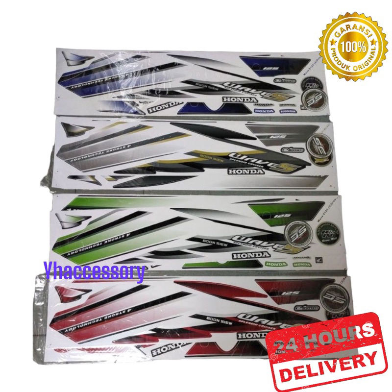 ชุดครอบสติ๊กเกอร์ Stiker (2) wave125s wave 125s w125s wave s