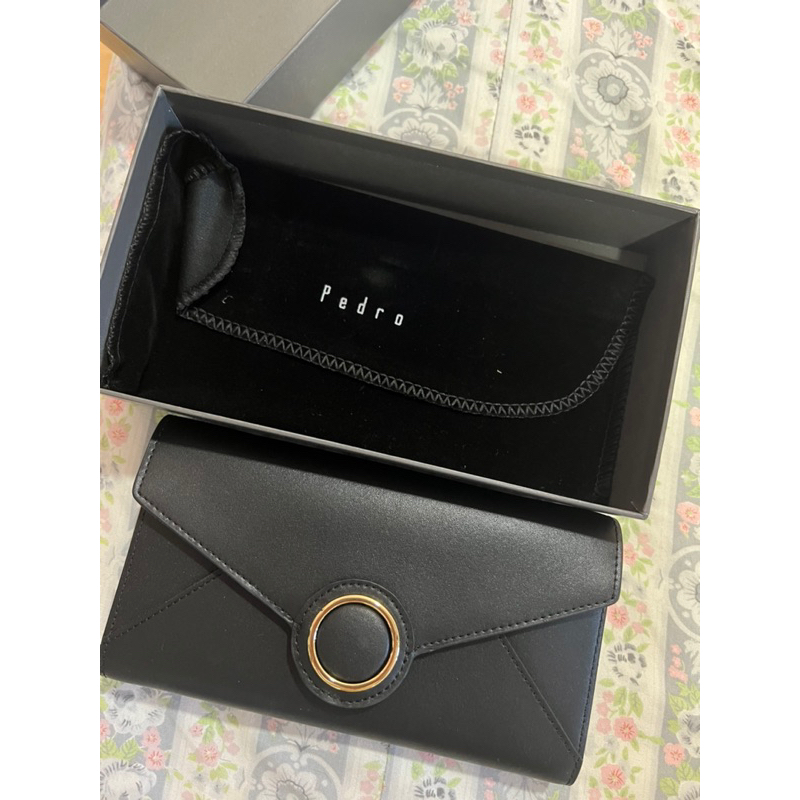 Pedro Black Clutch/Mini Bag