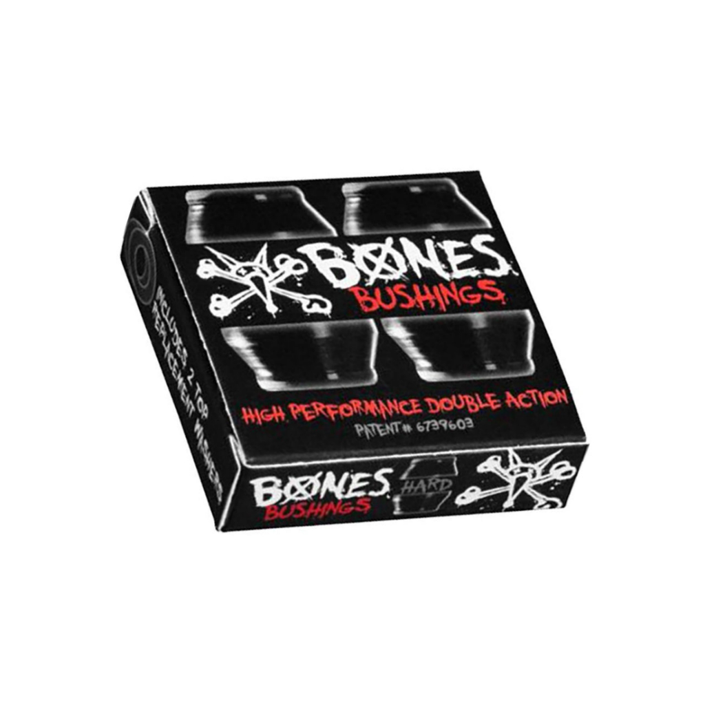 BONES WHEELS บูช Hard Pack- ( สีดํา/ดํา)