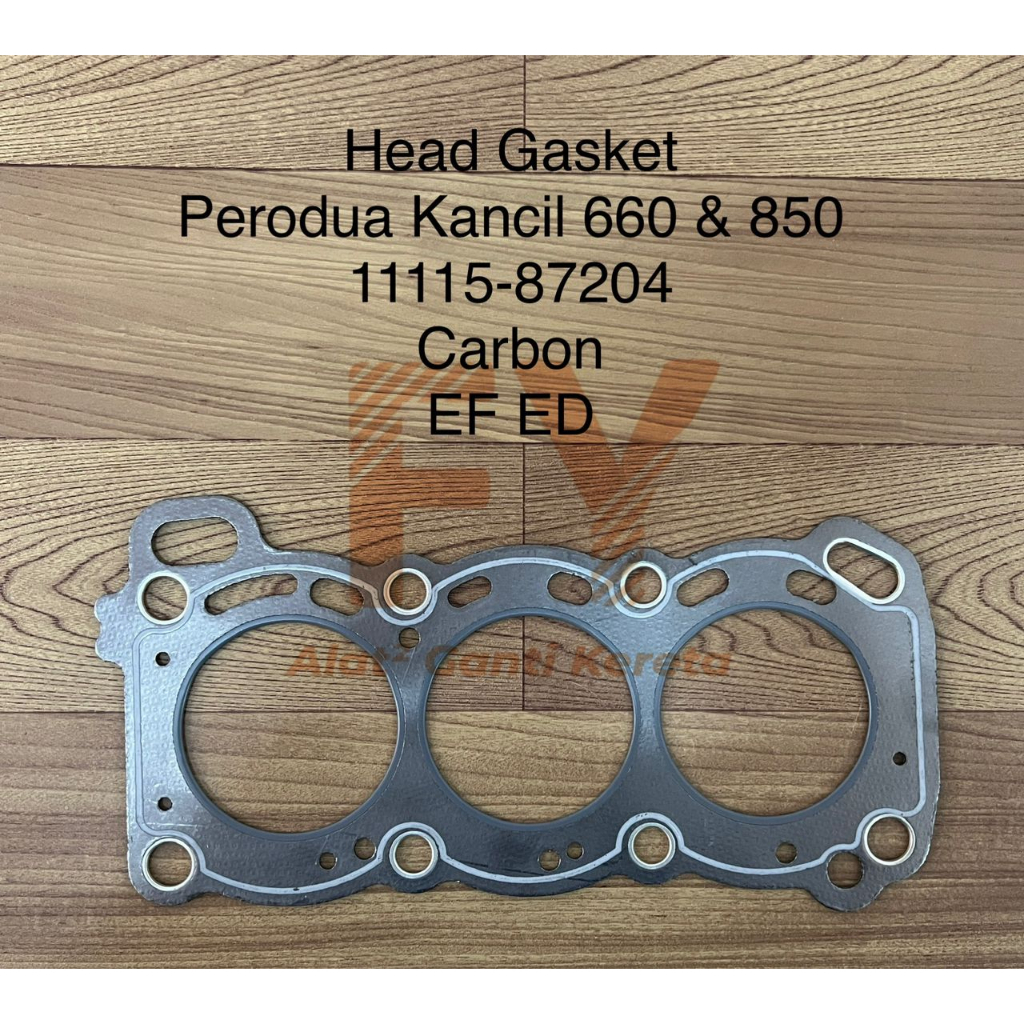 Head GASKET PERODUA KANCIL 660 850 (EF ED) (CARBON) (1115-87204)