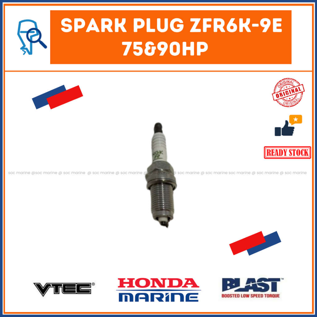 HONDA 31916ZY9H01&9807B5617P&31916ZX2003 *SPARK PLUG (ZFR6K-9E&ZFR6K-11&ZFR6K-11E)