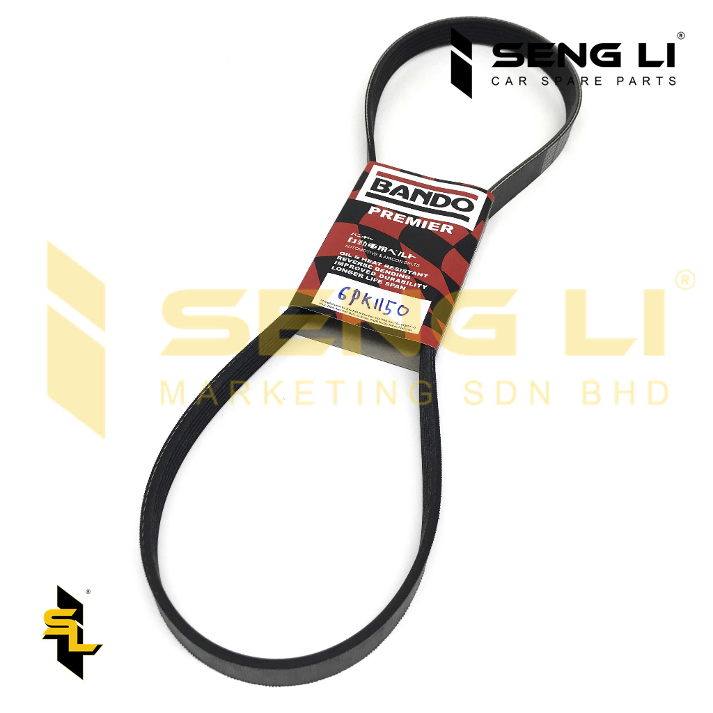 TOYOTA VIOS NCP150-BANDO 6PK1150/4PK1240 ALTERNATOR เข็มขัดพัดลม/ สายพานลม/ สายพาน V